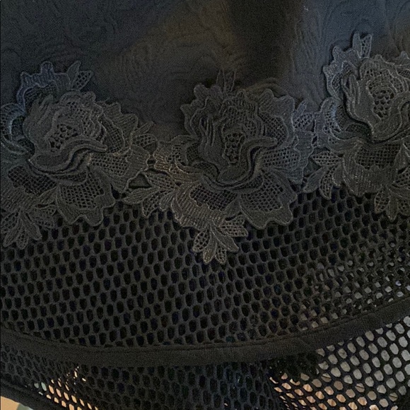 Express Black Cocktail Dress Lace - Picture 11 of 11
